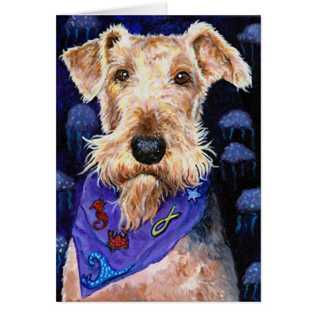 Imag d'original de chien d'Airedale Terrier de (Devant)