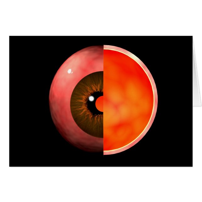 Image Conceptuelle De La Croix Des Yeux Humains Se (Devant horizontal)