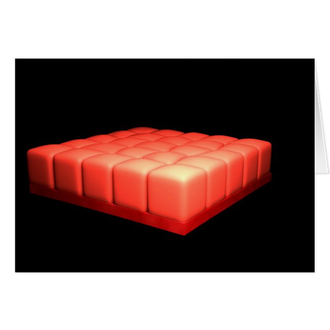 Image Conceptuelle De L'Épithélie Cuboïde Simple (Devant horizontal)