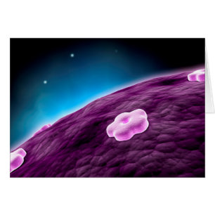 Image conceptuelle de noyau de cellules