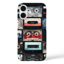 Image de cassettes rétro sur étui d'iphone