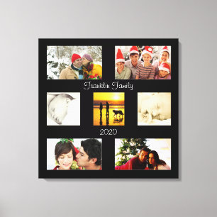 Image de famille de photos personnalisable toile d