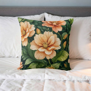 Image de fleur n° 18, série florale, coussin jeté