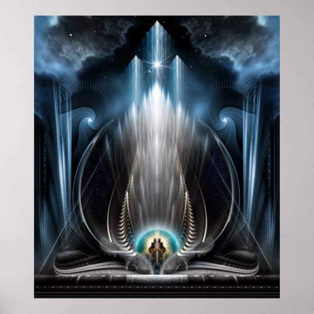 Image De Glace De L'Imperial View Poster Mur (Devant)