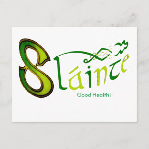 Image de la phrase irlandaise pour carte postale