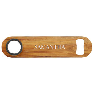 Image de logo en bois de teck avec texte blanc