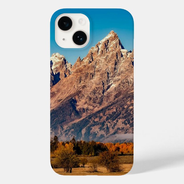Image de montagne rocheuse sur étui d'iphone (Verso)