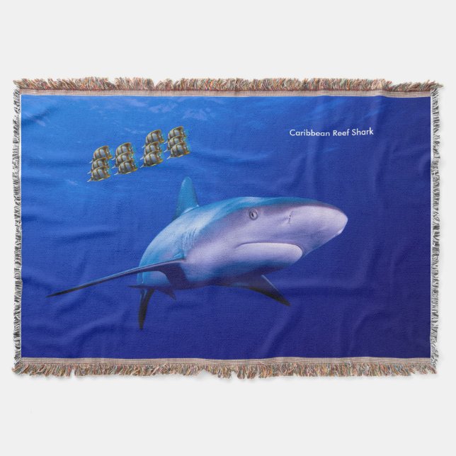 Image de requin pour la couverture à jeton (Devant)