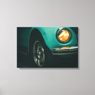 Image de voiture ancienne rétro sur toile