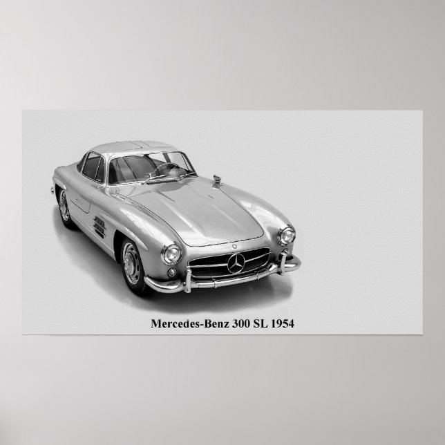 Image de voiture classique pour affiche (Devant)