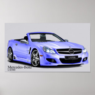 Image de voiture classique pour affiche