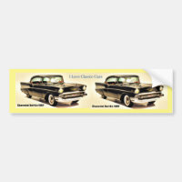 Image de voiture classique pour Bumper Sticker