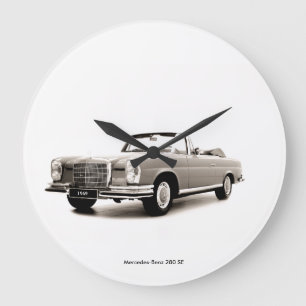 Image de voiture classique pour horloge ronde (gra