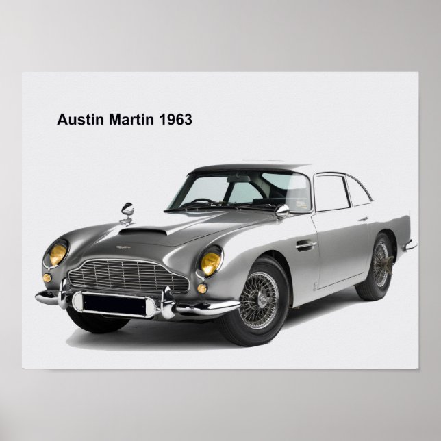 Image de voiture classique pour poster (Devant)