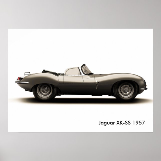 Image de voiture classique pour poster (Devant)