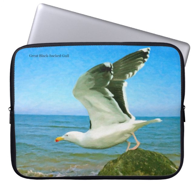 Image d'oiseau pour sac électronique (Devant)