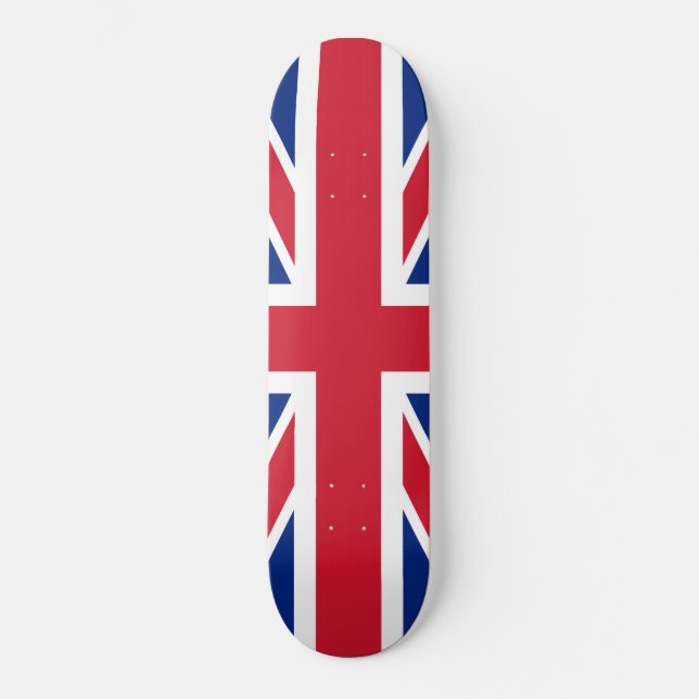Image drapeau du Royaume-Uni pour Skateboard (Recto)