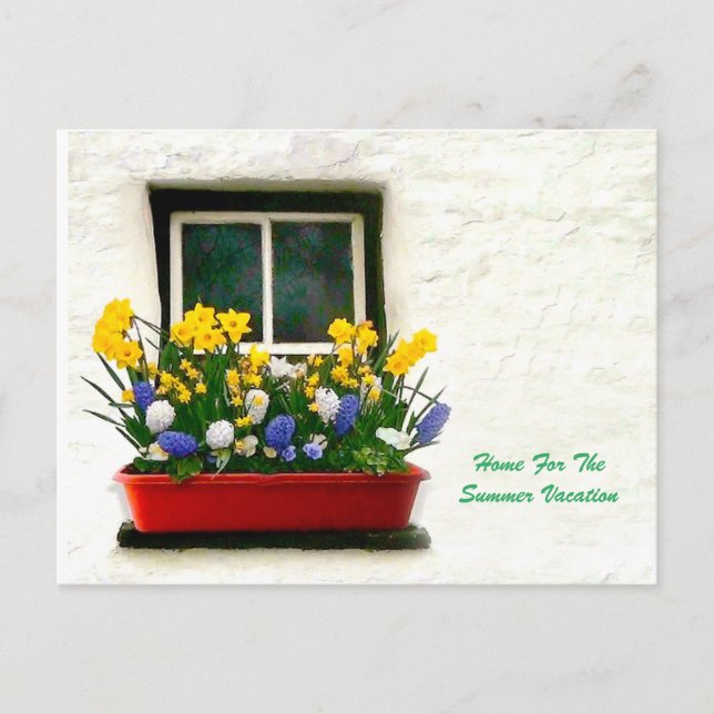 Image du chalet pour carte postale (Devant)