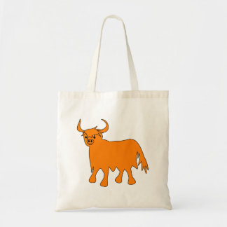 Image du sac fourre-tout écossais Highland Cow