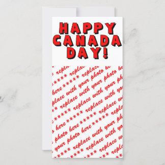 Image du texte de la fête du Canada