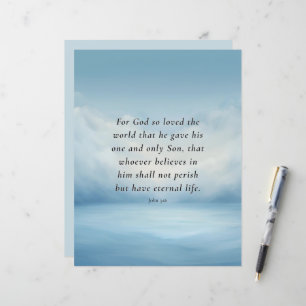 Image du verset biblique Jean 3:16