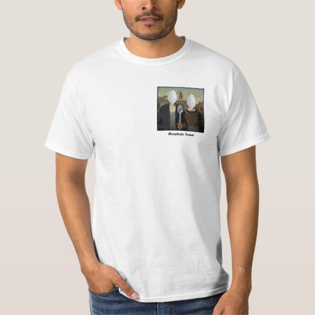 Image d'un t-shirt graphique parodiant American Go (Devant)
