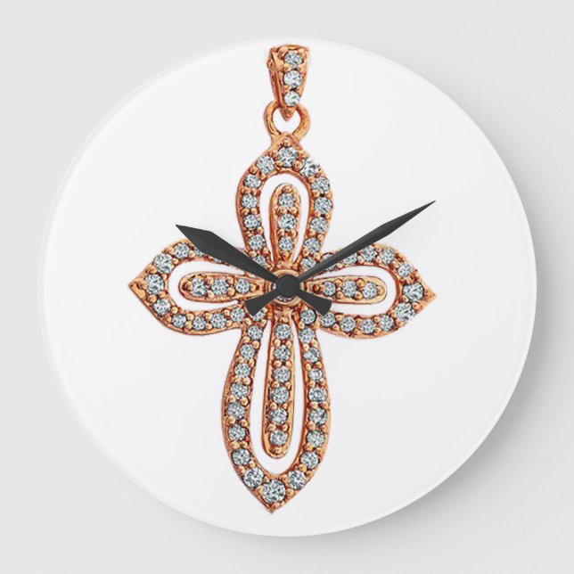 Image en diamant pour horloge ronde (Recto)