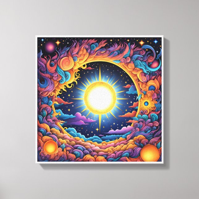 Image imprimée sur toile pour de belles couleurs,  (Recto)