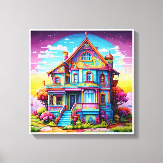 Image imprimée sur toile pour de belles couleurs,  (Recto)