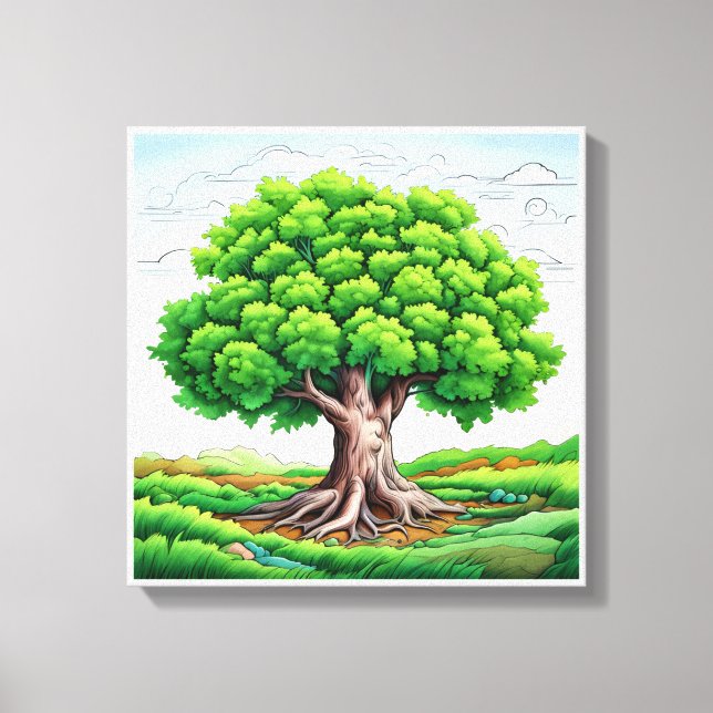 Image imprimée sur toile pour de belles couleurs,  (Recto)