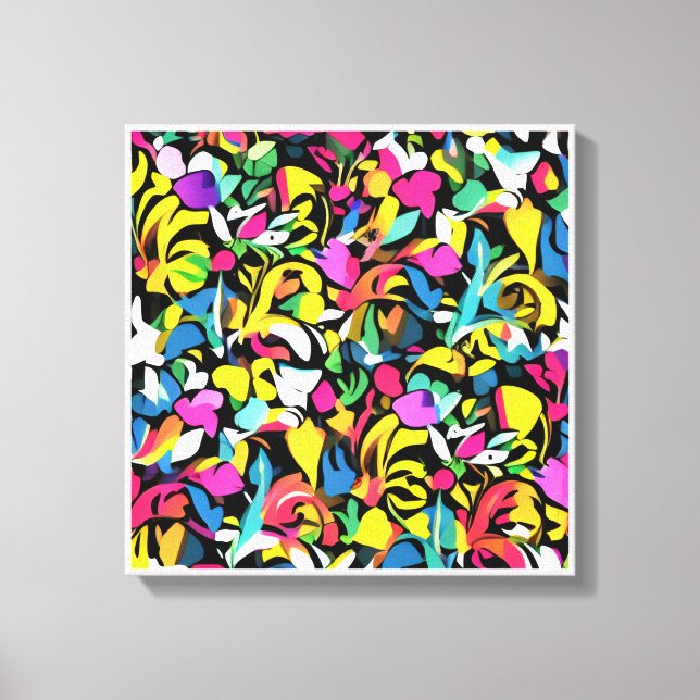 Image imprimée sur toile pour de belles couleurs,  (Recto)