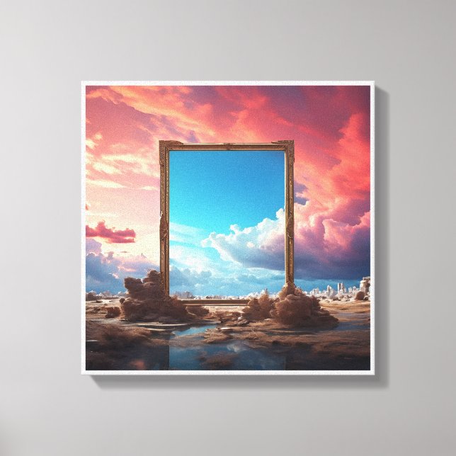 Image imprimée sur toile pour de belles couleurs,  (Recto)