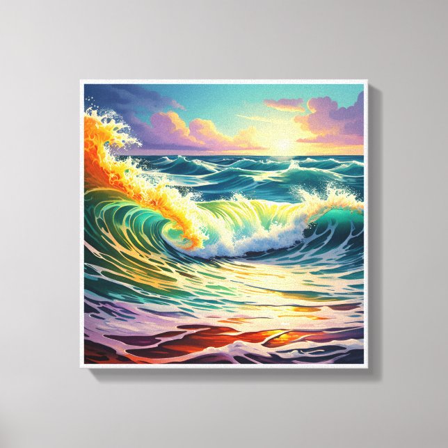 Image imprimée sur toile pour de belles couleurs,  (Recto)