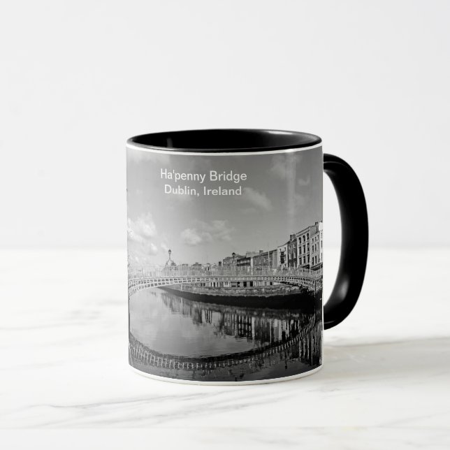Image irlandaise de Black Combo Mug (Devant droit)