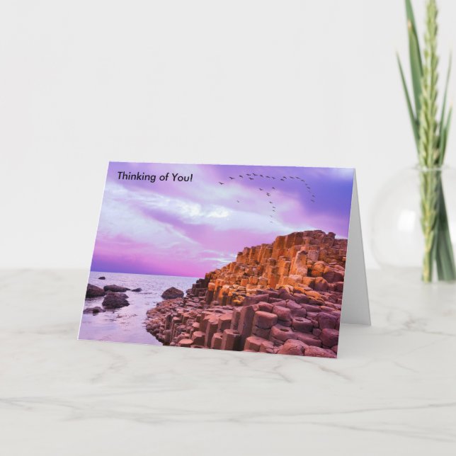 Image irlandaise pour carte de voeux (Devant)