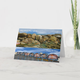 Image irlandaise pour carte de voeux d'anniversair