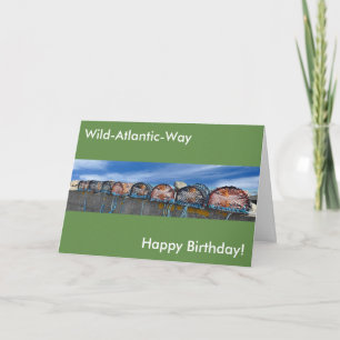 Image irlandaise pour carte de voeux d'anniversair