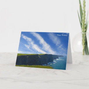 Image irlandaise pour carte de voeux d'anniversair