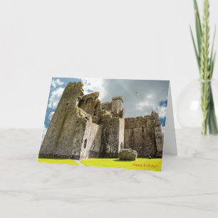 Image irlandaise pour carte de voeux d'anniversair