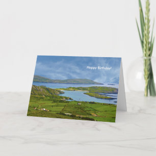 Image irlandaise pour carte de voeux d'anniversair