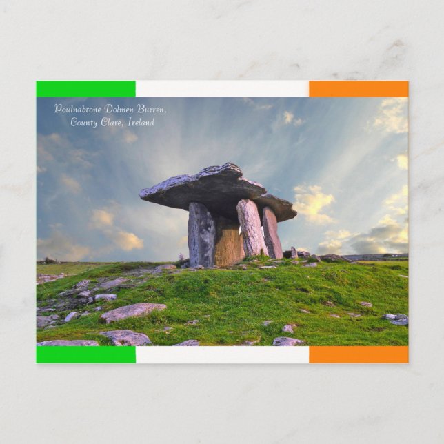 Image irlandaise pour carte postale (Devant)
