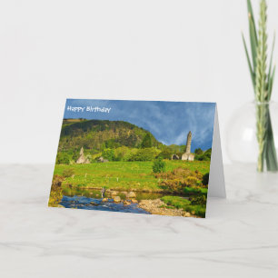 Image irlandaise pour la carte de voeux d'annivers