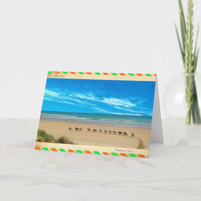 Image irlandaise pour la carte de voeux Get Well (Devant)