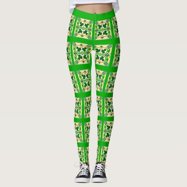 Image irlandaise pour Leggings (Devant)