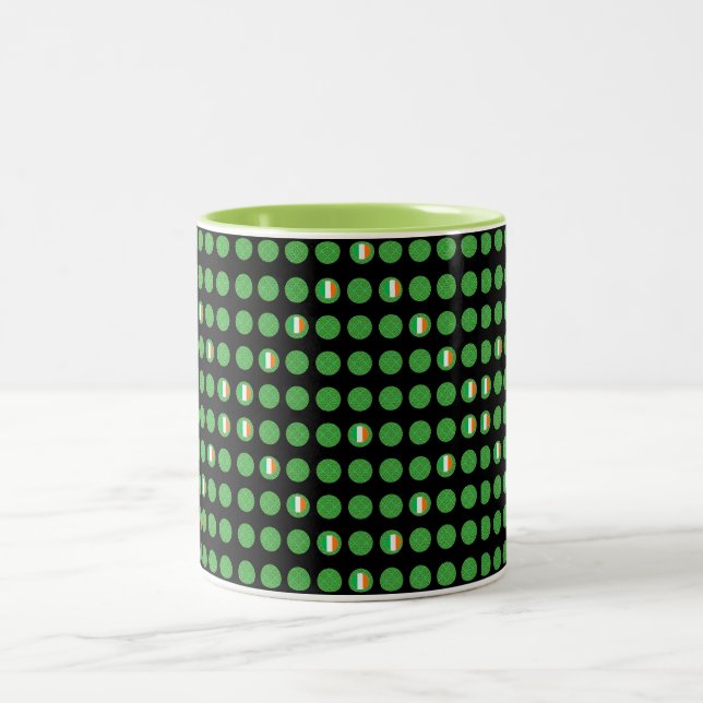 Image irlandaise pour Mug à deux tons (Centre)