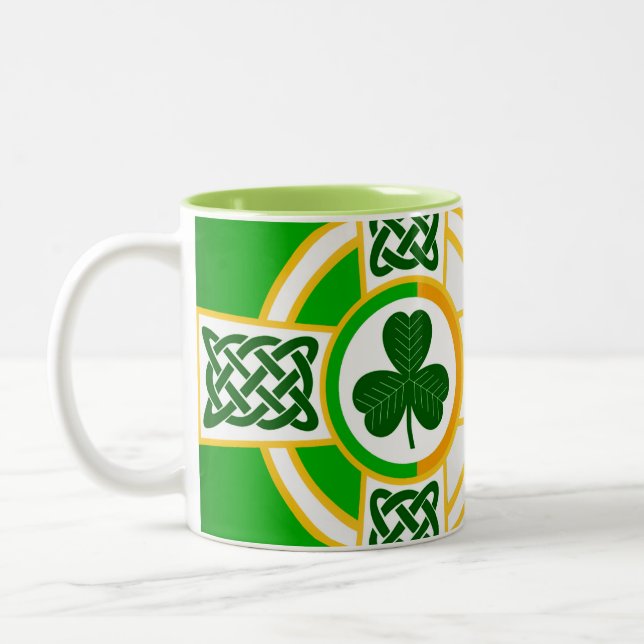 Image irlandaise pour Mug à deux tons (Gauche)