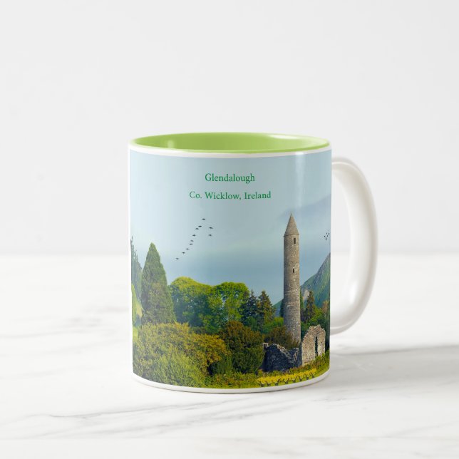 Image irlandaise pour Mug à deux tons (Devant droit)