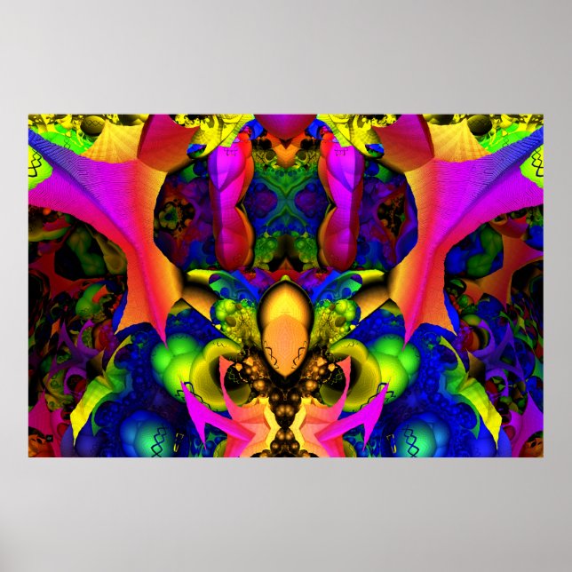 Image itérative Poster noir clair 7 (Devant)