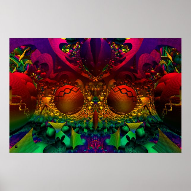 Image itérative Poster noir léger 8 (Devant)