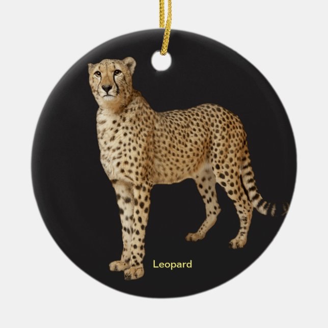 Image léopard pour ornement du cercle (Devant)
